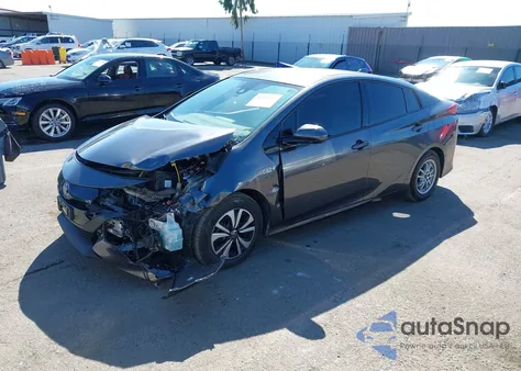 2018 Toyota Prius Prime Advanced from USA, damaged, VIN JTDKARFP1J3078284